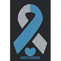 Notebook: Diabetic Awareness Blood Sugar Logbook or Journal I Dot Grid Paper I Type 1 and Type 2 Diabetis Daily Tracker Gift