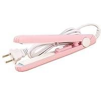 Hair Straighteners Smooth Pro Ceramic Iron Straightens Curls Adjust Temp Features Negative Ions FIR Technology Dual Voltage, Hair Straighteners