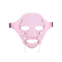 Electric Facial Mask Vibration Massager 3D Face Massage Machine Spa Quality Beauty Mask, Anti Wrinkle