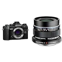 Bundle of OM System OM-5 Black + M.Zuiko Digital ED 12mm F2.0 Black for Micro Four Thirds System Camera, Compact Wide Angle Lens for Starry Sky and Landscape