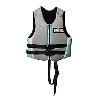 BOTE Universal Infant Child Youth Size Foam PFD Zipper and Buckle Closure Vest Life Jacket Styles Adjustable Fits USCG Approved Type II Life Vest, Multiple Sizing Options