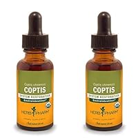 Herb Pharm Coptis Liquid Extract for Digestive Support, 1 Fl oz (Pack of 2)