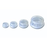 Acucups Silicone Therapy Cupping 4 Piece Set
