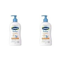 Baby Daily Lotion with Organic Calendula |Vitamin E | Sweet Almond & Sunflower Oils |13.5 Fl. Oz (Pack of 2)