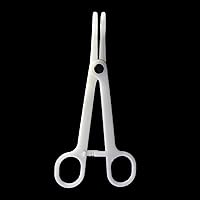 Disposable Sterile Slotted Round Navel Forceps Clamp Open Plier Ear Nose Piercing Tools Piercing Nose Piercing Plier Tongue Piercing Forceps Professional Body Piercing Tool Convenient