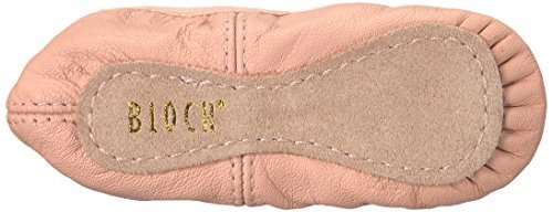 Bloch Girls Dance Toddler's Belle Leather Ballet Shoe/Slipper, Pink, 6