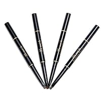 New Brand Eye Brow Tint Cosmetics Natural Long Lasting Paint Tattoo Eyebrow Waterproof Black Brown Eyebrow Pencil Makeup Set (#04)