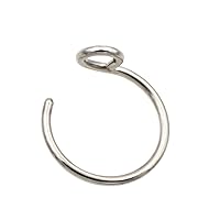 FANSING Stainless Steel Faux Nose Rings Hoop