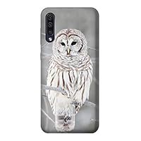 R1566 Snowy Owl White Owl Case Cover for Samsung Galaxy A50