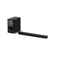 Sony HT-S400 2.1ch Soundbar with Powerful Wireless subwoofer, S-Force PRO Front Surround Sound, and Dolby Digital, Black Sony HT-S400 2.1ch Soundbar with Powerful Wireless subwoofer, S-Force PRO Front Surround Sound, and Dolby Digital, Black