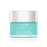 M. Asam Aqua Intense Night Cream Moisture Recharge – Rich Night Face Moisturizer with Hyaluronic Acid for recovered looking & feeling skin, for all skin types, facial care, 1.69 Fl Oz