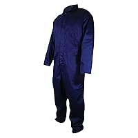 MAGID Arc-Rated 9.0 oz. Flame Resistant (FR) Cotton Coveralls, 1 Pairs, Size Small, 1540