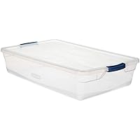 Rubbermaid RMCC410001, 41-Quart, Clear