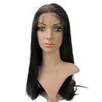 (Long 22inches) Tanya 100% Indian Remy Human Hair Full Lace Wig Silky Straight 1b/30 by Tanya
