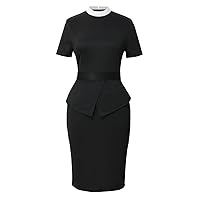 BLESSUME Catholic Church Women Clergy Mass Dress Business Lady Sheath Dress