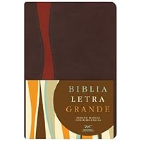 RVC Biblia Letra Grande Tamaño Manual, chocolate/cobrizo símil piel con índice (Spanish Edition)