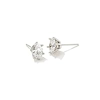 Kendra Scott Cailin Crystal Stud Earrings in White Crystal, Fashion Jewelry for Women
