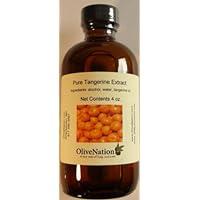 OliveNation Tangerine Extract, TTB-Approved for Brewing, Baking, Beverages, Frosting, Fillings, Ice Cream, Sugar Free, PG Free, Kosher, Vegan - 2 oz