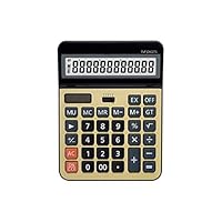 Standard Function Basic Desktop Calculator, Large Display, for Home and Office, Dual Power, Solar and Battery