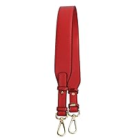 Purse Strap Adjustable Bag Strap Crossbody Straps for Purses Gold Clasps Bag Straps Replacement Crossbody Purse Straps for Handbags Red