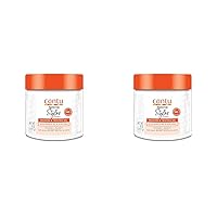 Cantu Protective Styles by Angela Braiding & Twisting Gel with Marula Oil & Aloe Vera, 8 Ounce (Pack of 2)