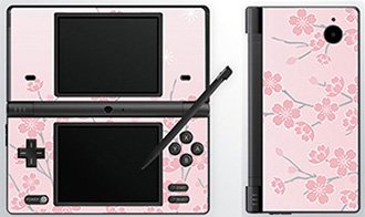 Pink Cherry Blossom Skin for Nintendo DSi Console