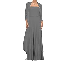 Jumpsuits Mother of The Bride Dress Elegant Sweetheart ChiffonDresses 2023 LY026