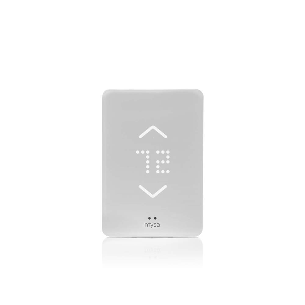 Mysa Smart Thermostat for Electric in-Floor Heating | High Line Voltage Heating, Class A GFCI Temperature Sensor, Works with Smart Assistants, Control Remotely with Phone/Tablet, Quick & Easy Install