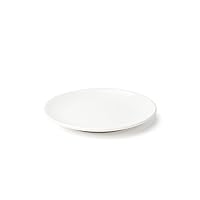 FOUNDATION Porcelain Coupe Plate, Round, 6.5 Inch, Set of 12, White
