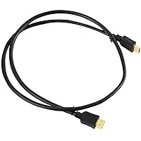 Pyle Home 3-Feet High Speed HDMI Cable - HDMI Adapter w/ 24K Gold-Plated Connectors,Quad-Shielding Insulation for TV, Blu-Ray, Digital Cable and Satellite Boxes, PlayStation 3, Xbox 360 and More PHAA3