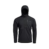 SITKA Gear Men's Ambient Mid-Layer Insulated Hunting Hoody, Sitka Black, XLT