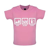 Eat Sleep Cats - Organic Baby/Toddler T-Shirt