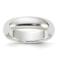 ICE CARATS 925 Sterling Silver Half Round Wedding Band Ring in 2mm 3mm 4mm 5mm 6mm 7mm 8mm 9mm 10mm 11mm 12mm
