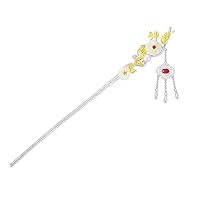 S925 Silver Hairpin Ancient Style Immortal Qi Ancient Costume Hanfu New Chinese Style Hairpin