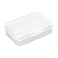 12pcs Mini Plastic Storage Containers Box With Lid, 3.5x2.4 Inches