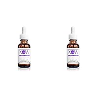 Bakuchiol & Avocado Oil Face Serum - Tightening, Firming, And Brightening Formula - Smooths And Evens Texture, Reduces Redness - Hydrating Drops For Wrinkle-Free, Toned Skin - 1 Oz