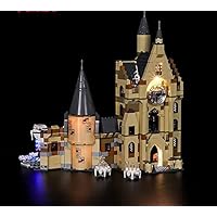 Light Kit for Lego Hogwarts Clock Tower 75948 (Lego Set is not Included) (Classic)