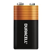 Duracell PGD MN1604BKD Coppertop Battery, Alkaline, 9V Size (Pack of 72)