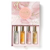 BETT Gift Set For Women 4X20 Ml | Long Lasting Premium Fragrances | Aqua Wave | Secret Love | Seductive | Sweet Passion | 80 Ml