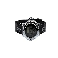 Star Wars Quartz Watch with Plastic Strap, Black, 17.1 (Model: DAR3545)