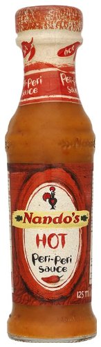 Nando's Hot Peri-Peri Sauce 125 Ml (Pack Of 6)