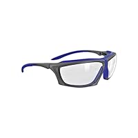 Impact Resistant Anti-Fog Safety Glasses with TPR Cushion, 1 Pair, Clear Lenses
