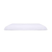 SUQ I OME Slim Sleeper - Cooling Gel Thin Flat Memory Foam Pillow for Bed Sleeping,Low Profile, Ultra Thin Flat Pillow for Stomach Sleepers23 x 15.7 x 2.7inches