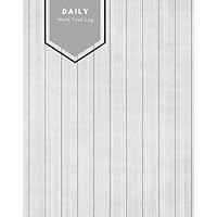 Daily Work Task Log: Grey Cover | Track Your Tasks, Activities Template | To Do & Done | Undated Notebook Log Record List | 8” x 10” Notes 106 Pages (Productivity) Daily Work Task Log: Grey Cover | Track Your Tasks, Activities Template | To Do & Done | Undated Notebook Log Record List | 8” x 10” Notes 106 Pages (Productivity) Paperback
