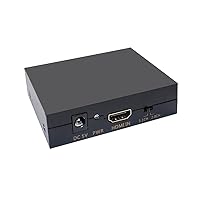 HDMI to DVI Video Converter + HDMI Audio Extractor