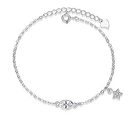 Silver Bracelet winter Fashion Tree Of Life Family Tree Clear Cz Charm Bracelet For Women Girls Party Christmas Jewelry Gift