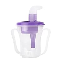 Dysphagia Regulating Drinking Cup for Swallowing and Disorders People,Dispenses 5cc or 10cc of Liquid Each Time,No Thickener is Used.Helps to Prevent Choking