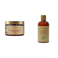 Intensive Hydration Hair Care Bundle - Hair Masque and Leave-In Milk for Dry, Damaged Hair