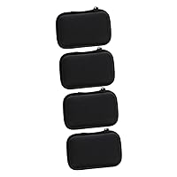 BESTOYARD 4pcs Storage Box Phone Cargadores Chargers Electronic Accessories Organizer Celular Wired Holders Drive Portabke Charger Earbuds Para Bank Portable Cord Pouch Usb Travel Cable Bag