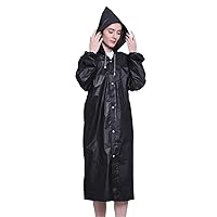 Women Man Raincoat Adult Clear Transparent Camping Rainwear Suit Waterproof Rain Poncho Coat